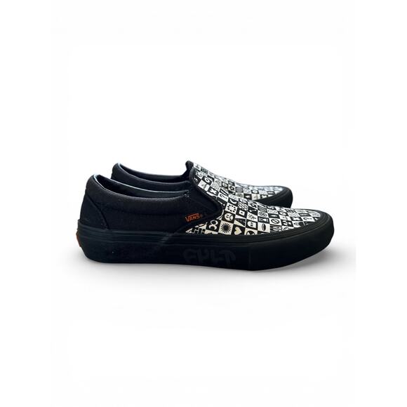 Vans x Cult Slip-On Pro BMX in black checkerboard Size US Men 7